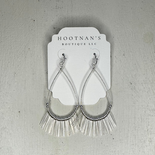 Metal Fringe Earrings