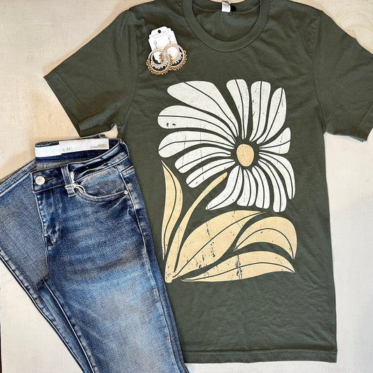 Boho Vintage Floral Tee