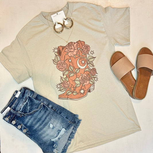 Boho Boots Tee