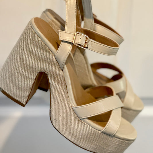 Sandy Heel - Beige